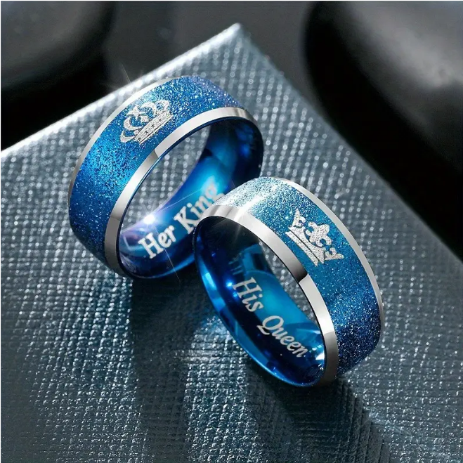 Sweet and Cool Couple Rings From Temu -- Reviews of Our Picks