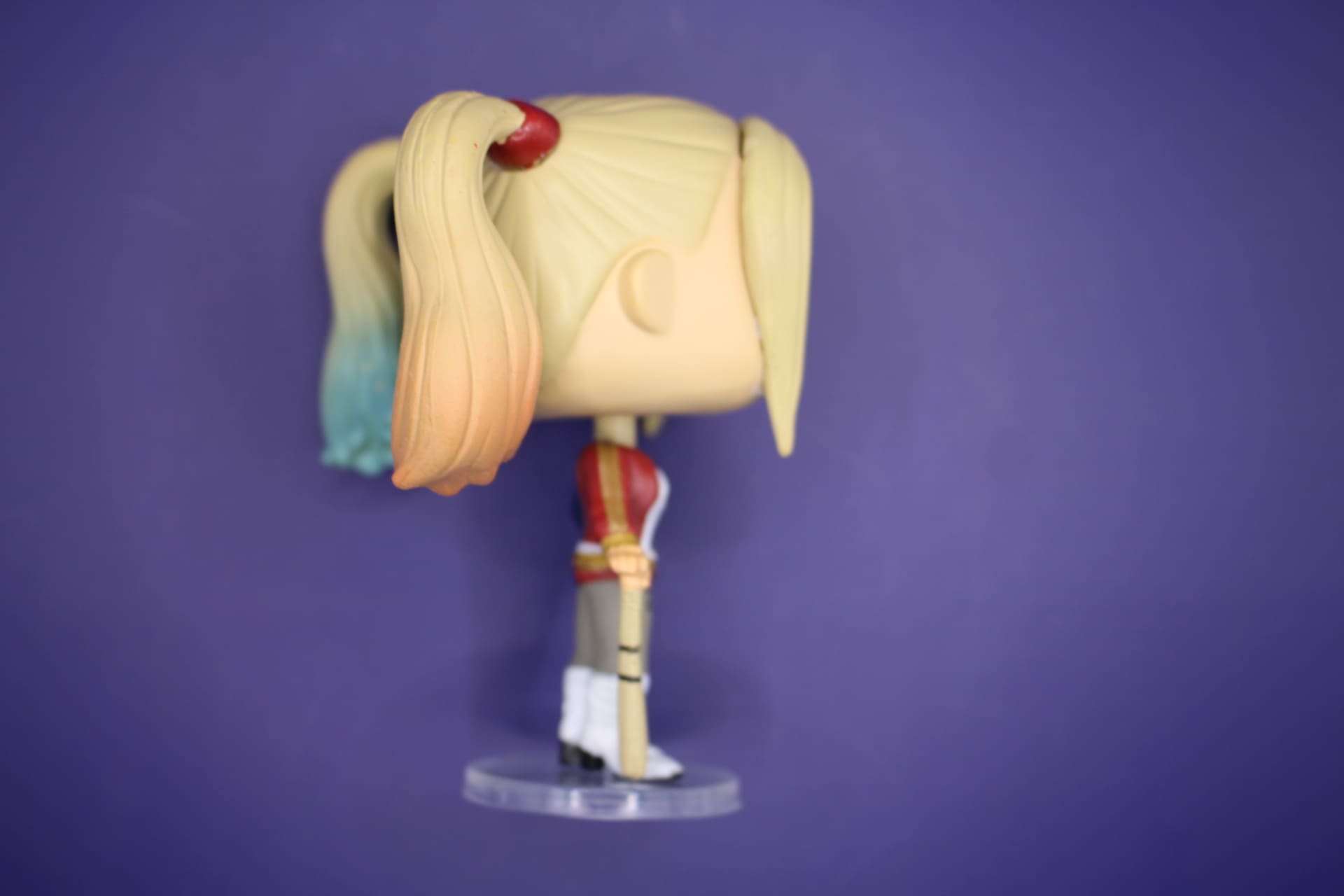 Harley Quinn Funko side view