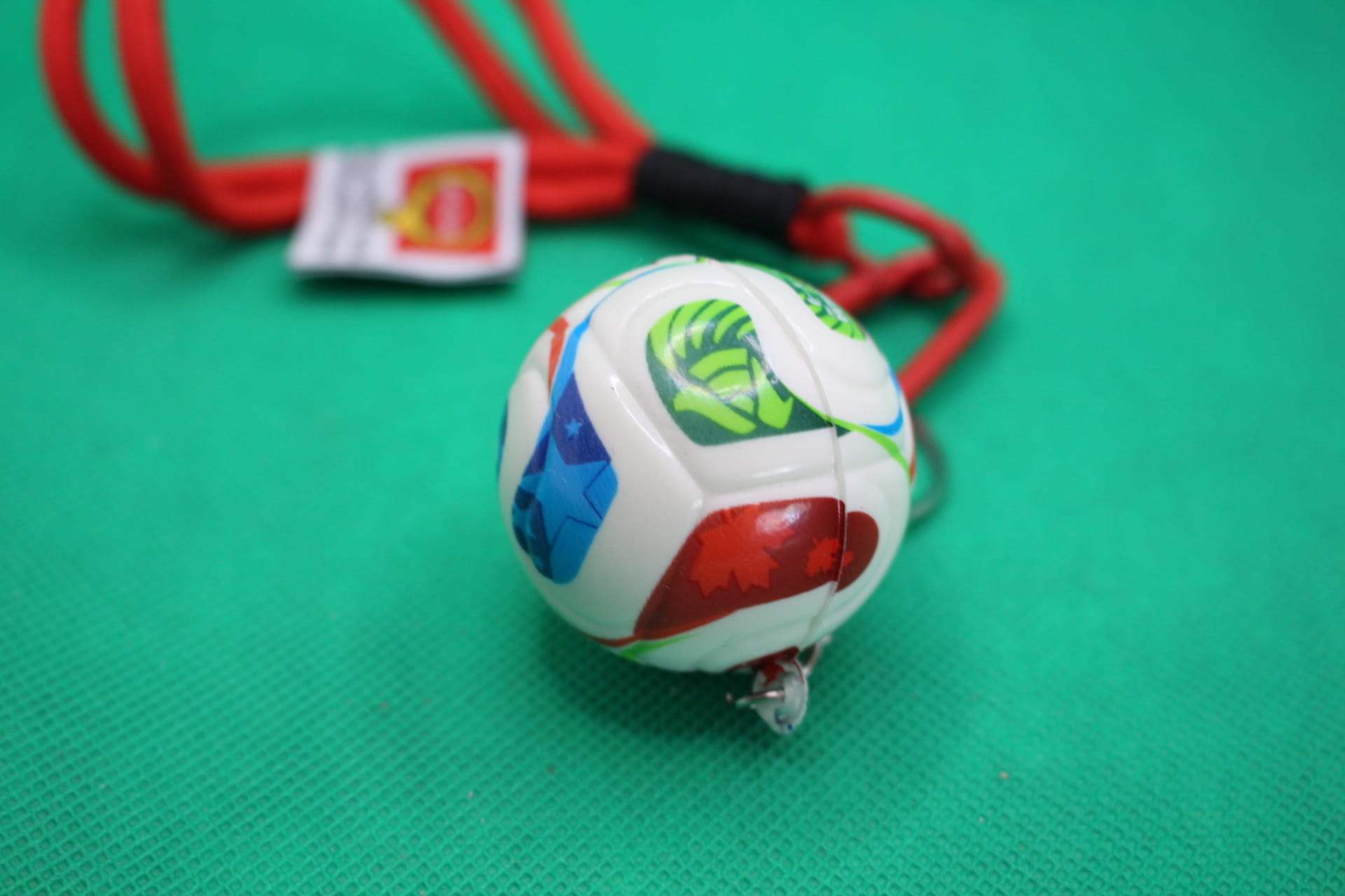 FIFA World Cup 2026 ball keychain, soccer ball focus