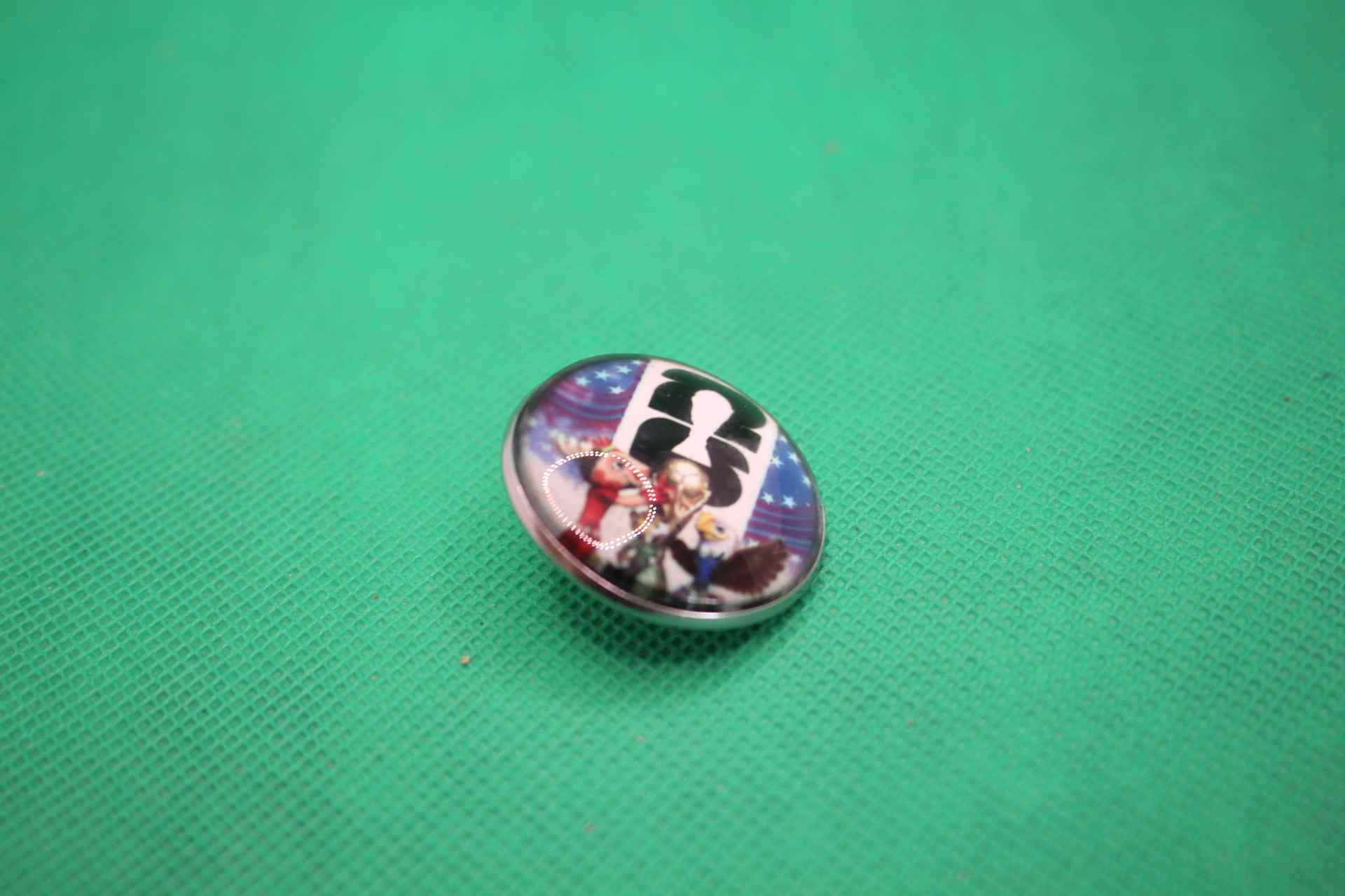 FIFA World Cup 2026 mascot pin image, on an angle