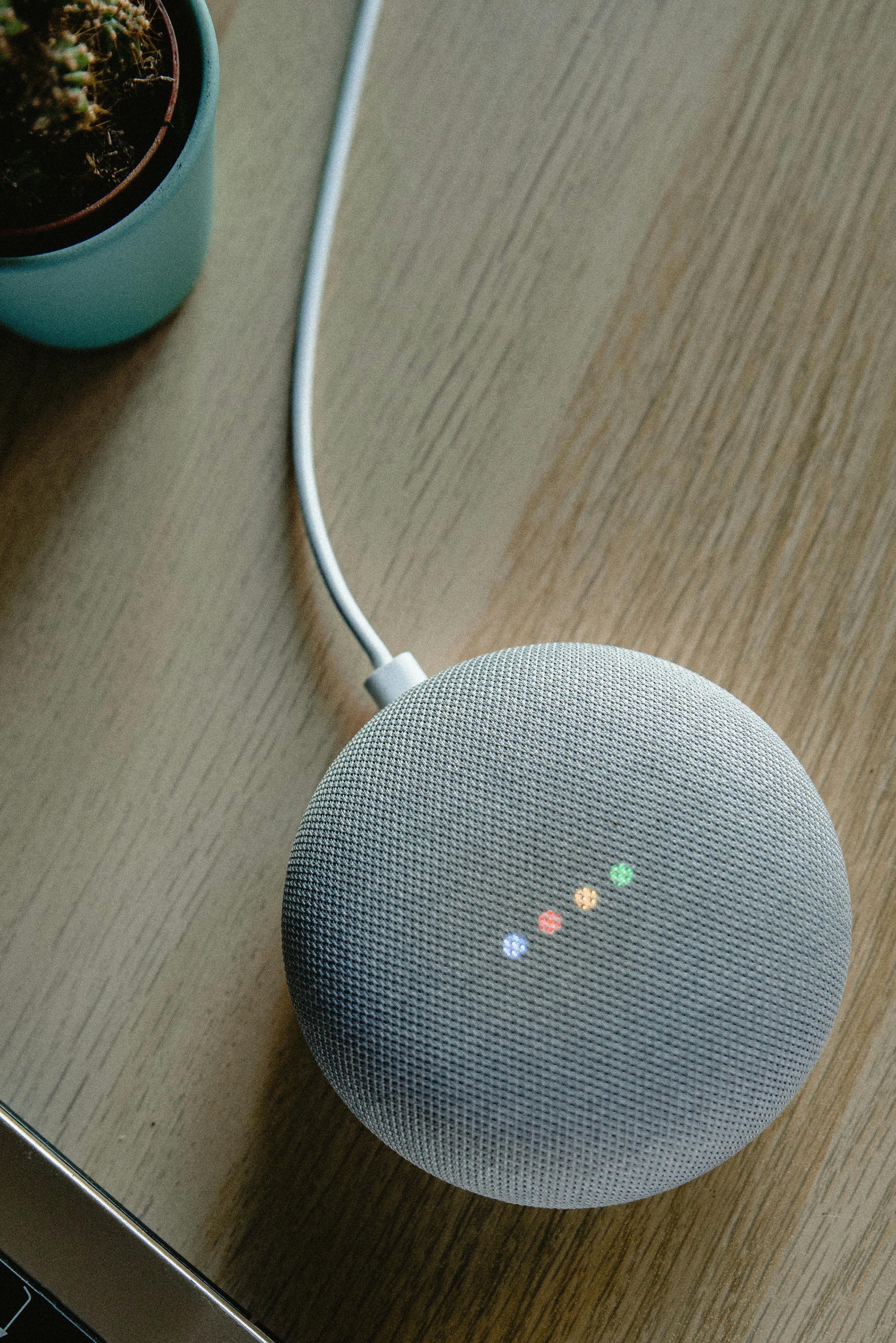 Google Home photo from pexels