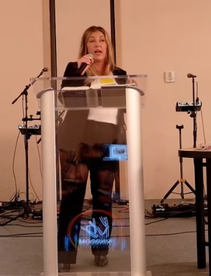 Heather North presenting on Day 2 of the 2026 Kingdom Billionaires Conference