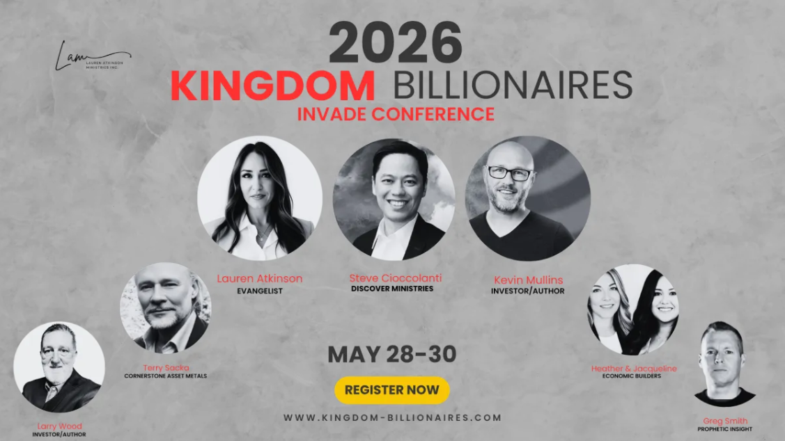 Kingdom Billionaires 2026 Conference promo ad, taken from the Kingdom Billionaires website