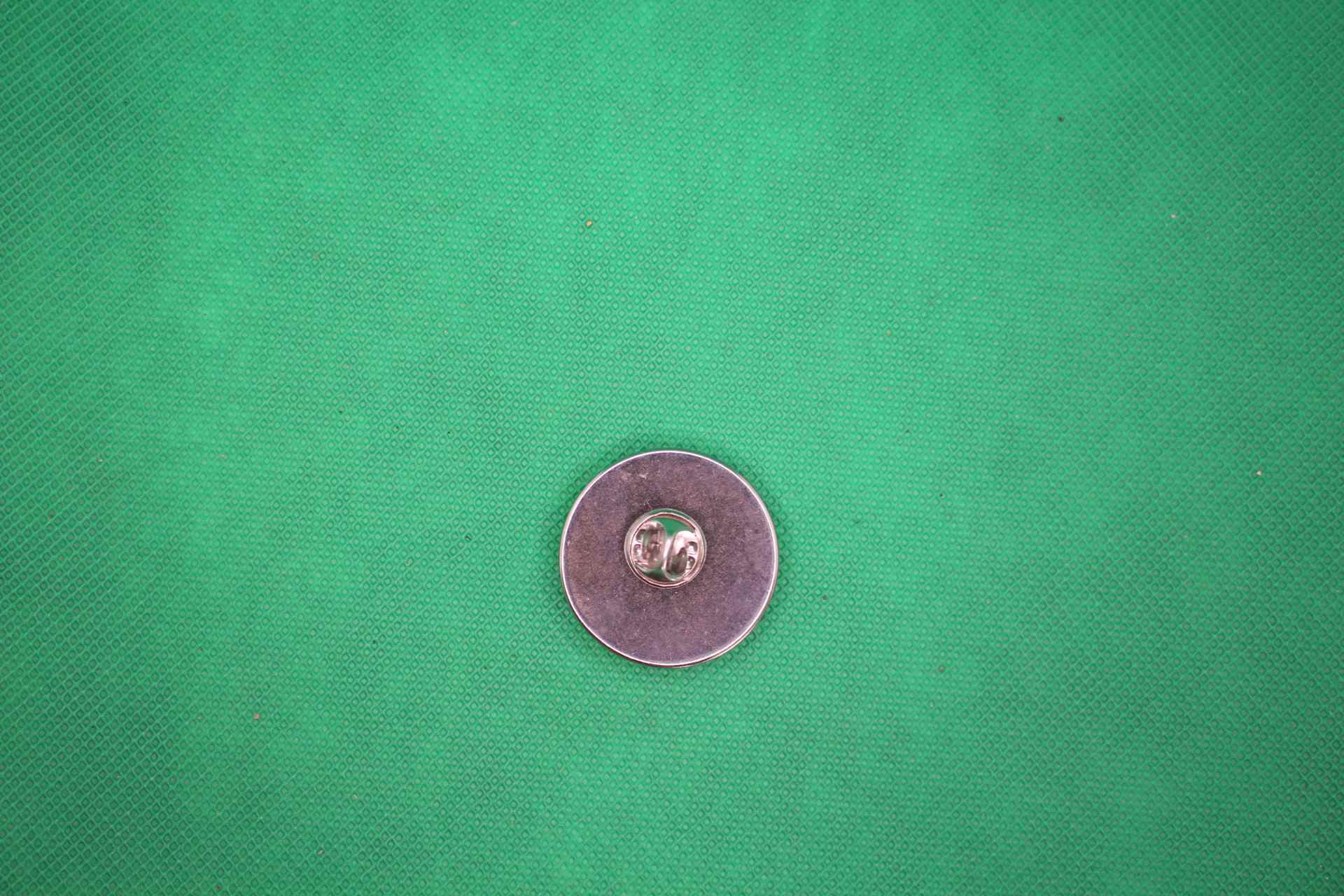 FIFA World Cup 2026 brooch pin with official logo image, pin side