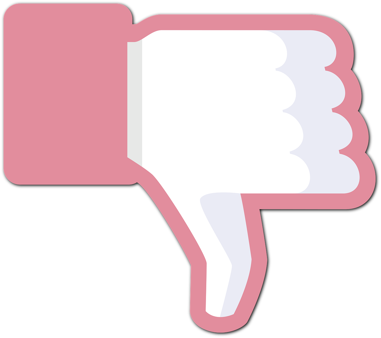 thumbs down
