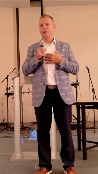 Pastor Greg Smith presenting on Day 2 of The Kingdom Billionaires 2026 Conference