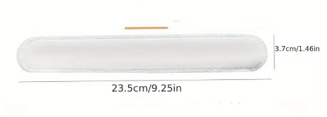 hat liner dimensions, taken from Temu promo ad