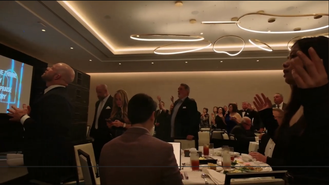 worship session audience during the Kingdom Billionaires Conference 2026
