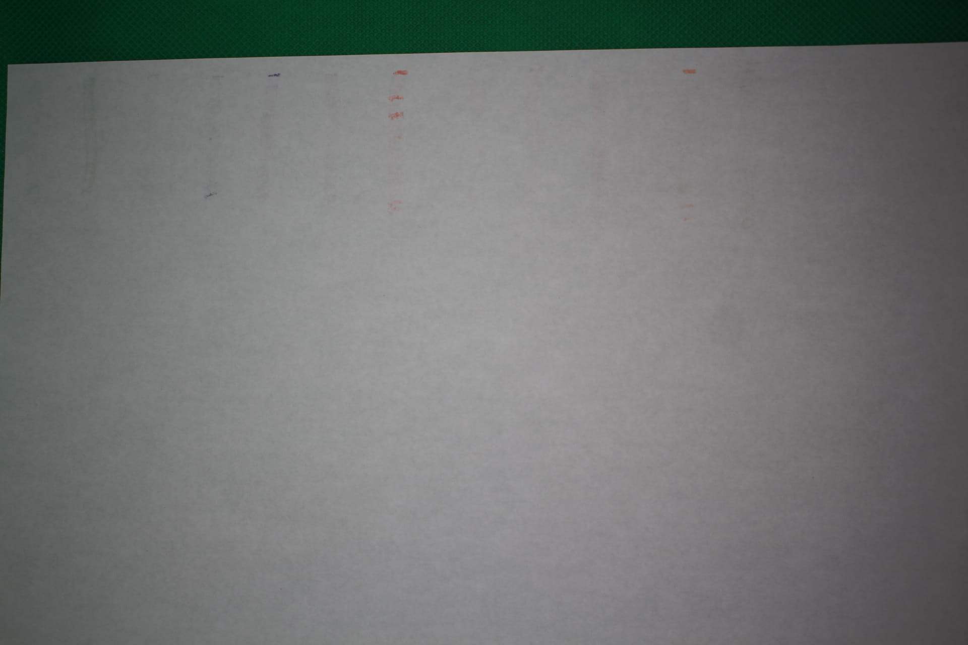 pastel highlighter bleed to the other side of the page