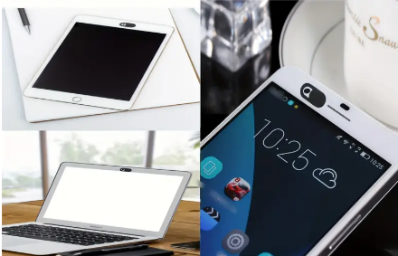 camera cover on devices from promo ad from Temu