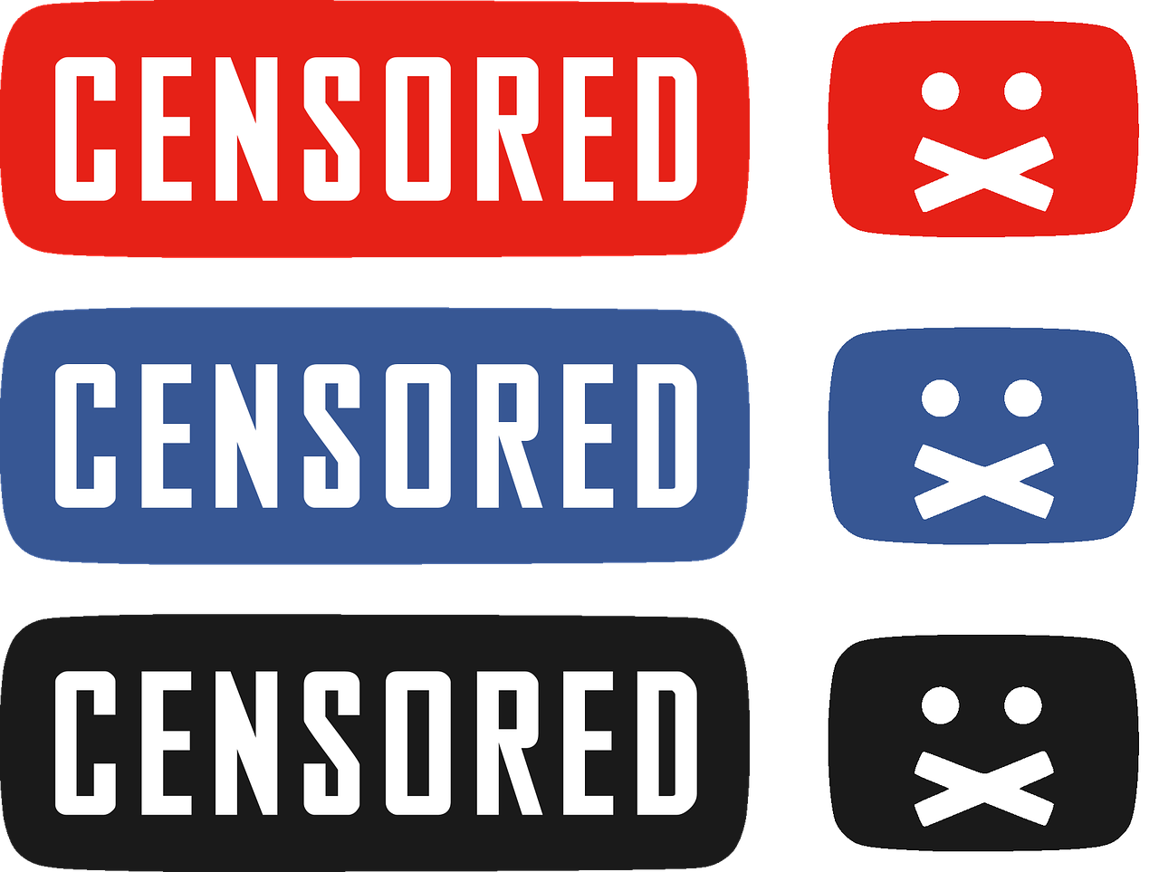 censored THRICE