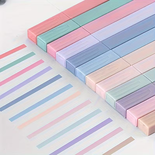 pastel highlighters photo from Temu product page