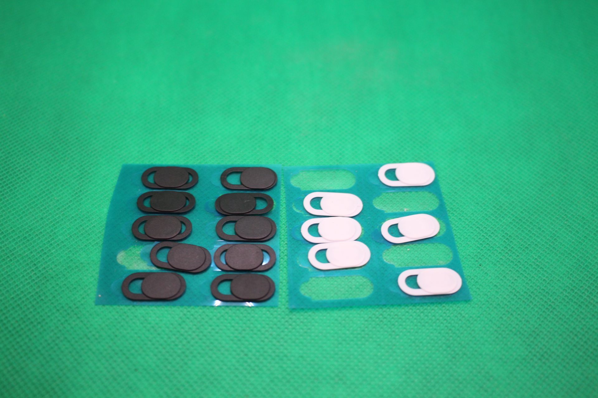 pads of black and white camera covers
