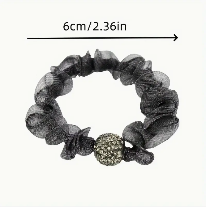 fancy elastic hair tie size dimensions, taken from Temu promo page