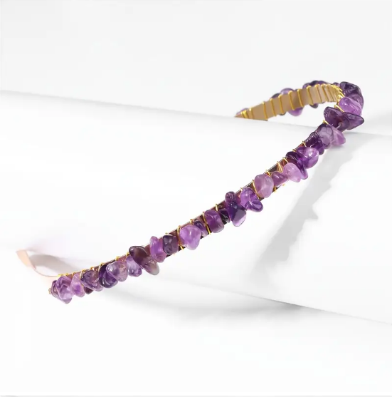 amethyst headband